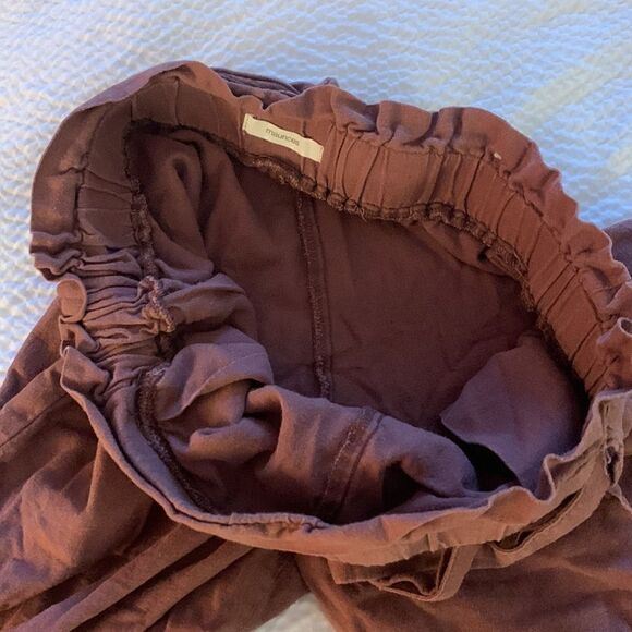 MAURICES, linen pants, tie waist and pockets, medium - Picture 4 of 9